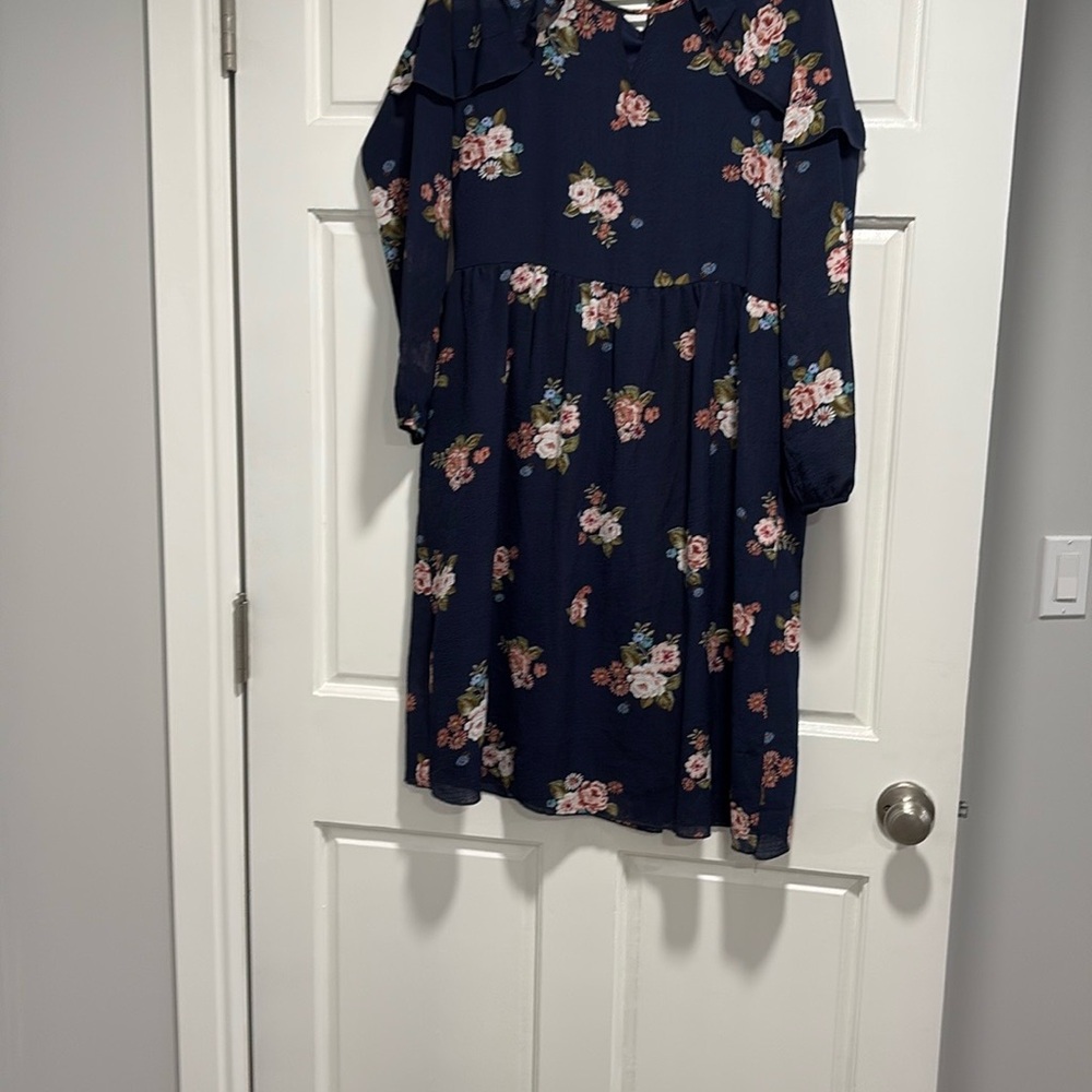 Floral Long Sleeve Dress